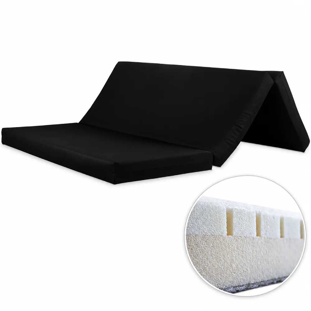 Matrace dvouvrstvá skládací COMFORT ze studené pěny tl. 10 cm