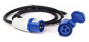 Prodlužovací CEE kabel 3x2,5 mm2, 1,5 m