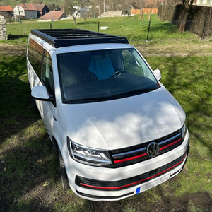 Expediční střešní nosič pro Volkswagen T5/T6/T6.1 Transporter/Multivan/California