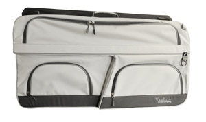 Okenní box VanEssa pro VW T5/T6/T6.1 California 2-lavice, světle šedý, 1 kus
