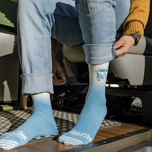 Veselé ponožky aVolkswagen STRIPE