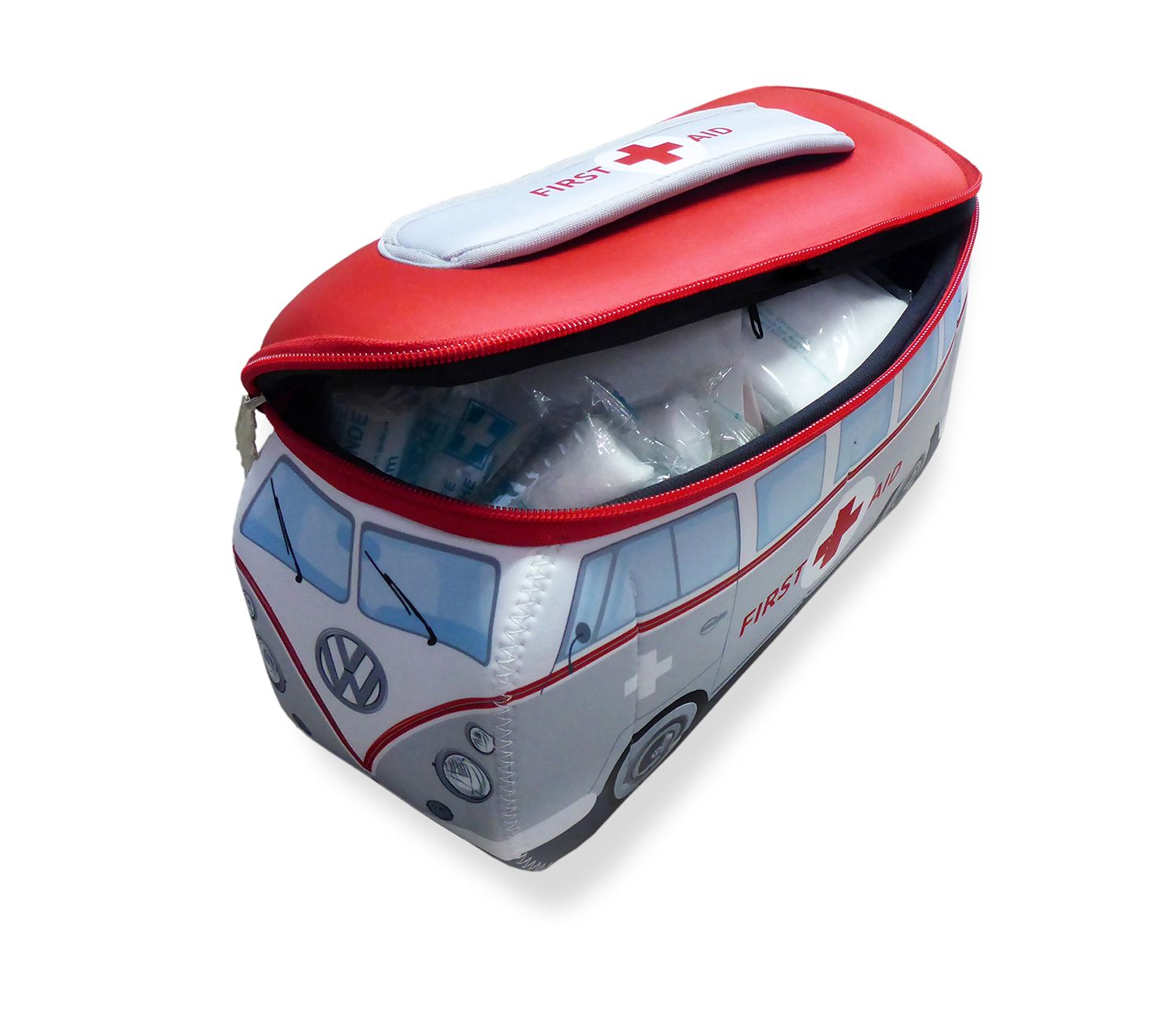 VW T1 Bulli Bus 3D Neopren Pouzdro - První pomoc (včetně autolékárničky)