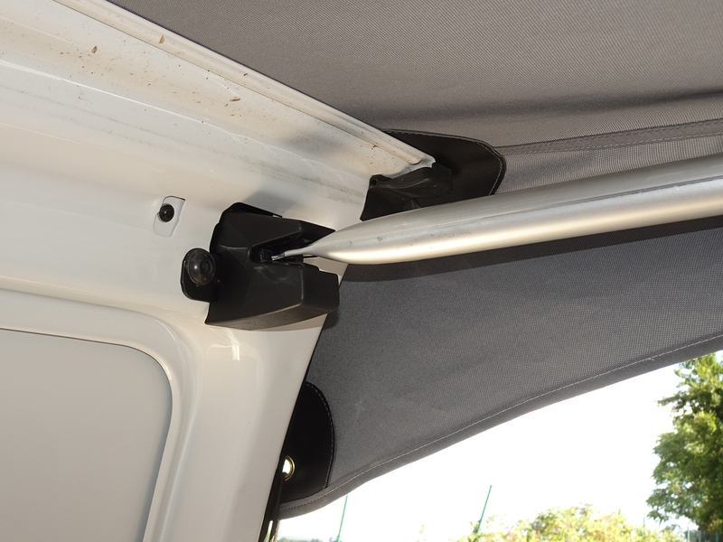 Sluneční střecha pro zadní dvoukřídlé dveře VW T5/T6/T6.1