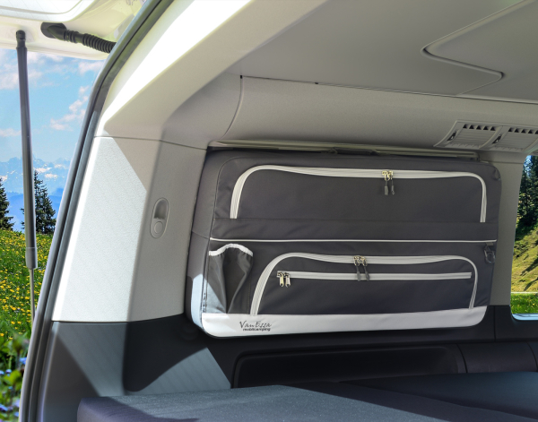 Okenní box VanEssa pro VW T5/T6/T6.1 tmavě šedý, 1 pár
