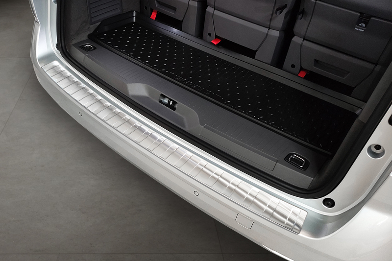 Ochrana nakládací hrany pro VW T7 Multivan, stříbrná