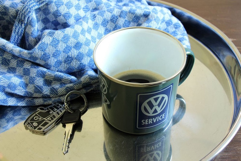 Hrnek smaltovaný VW Service 500 ml
