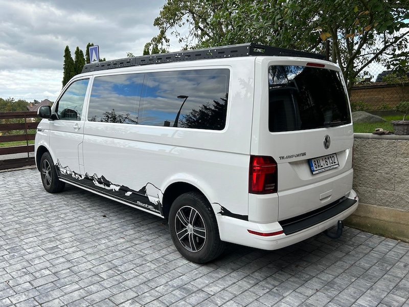 Expediční střešní nosič pro Volkswagen T5/T6/T6.1 Transporter/Multivan/California LONG