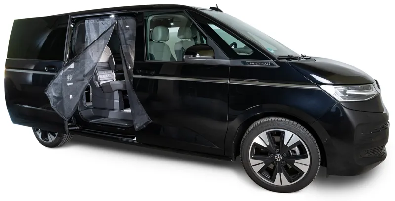 Moskytiéra magnetická VW Multivan T7 posuvné dv. PRAVÉ, vstup MAGNET, oko JEMNÉ