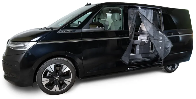 Moskytiéra magnetická VW Multivan T7 posuvné dv. LEVÉ, vstup MAGNET, oko JEMNÉ