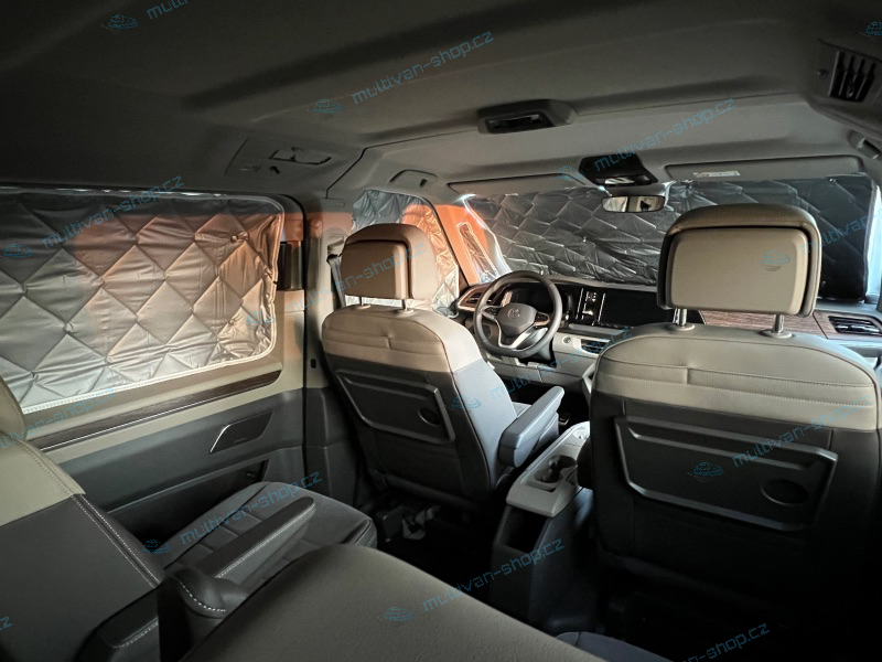 Volkswagen Multivan T7 LONG termoclony 4-dílný set pro zadní prostor