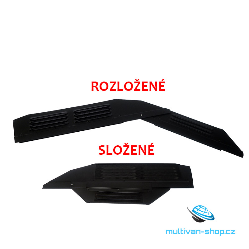 Větrací mřížka pro kabinu řidiče VW T5/T6/T6.1, sada 2 ks