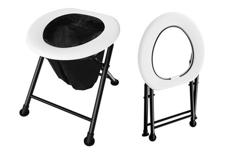 Kempingové skládací WC 41 cm, 150 kg
