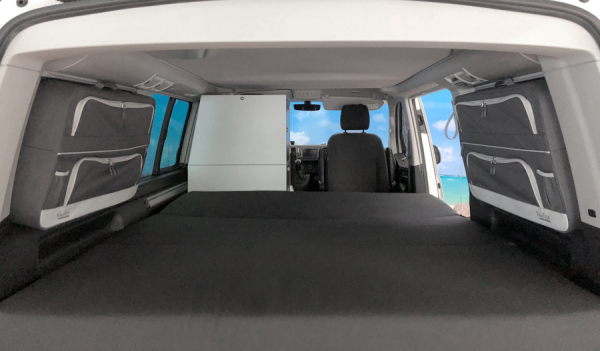 Okenní box VanEssa pro VW T5/T6/T6.1 tmavě šedý, 1 pár