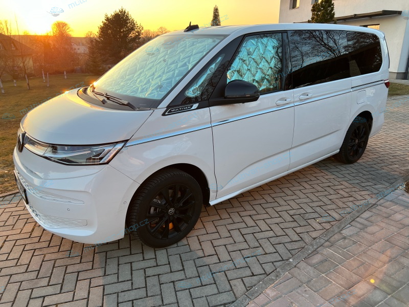 Volkswagen Multivan T7 LONG termoclony 4-dílný set pro zadní prostor