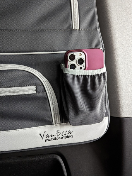 Okenní box VanEssa pro VW T5/T6/T6.1 tmavě šedý, 1 kus