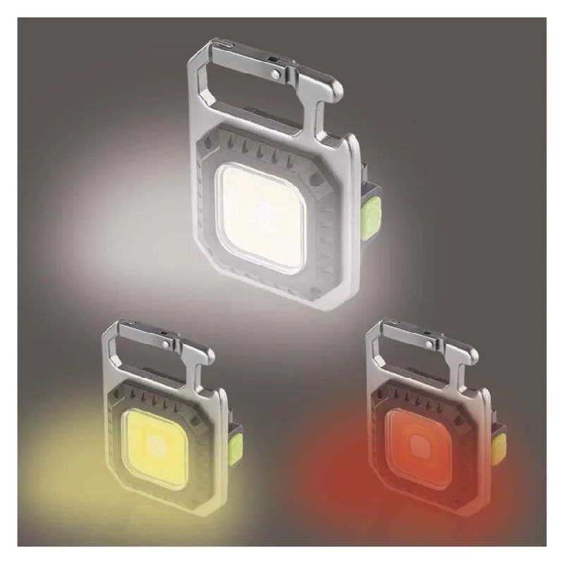 Nabíjecí mini LED svítilna – přívěšek, 750 lm