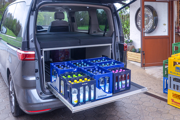 Lůžková úprava pro Volkswagen T7 Multivan DĚLENÁ