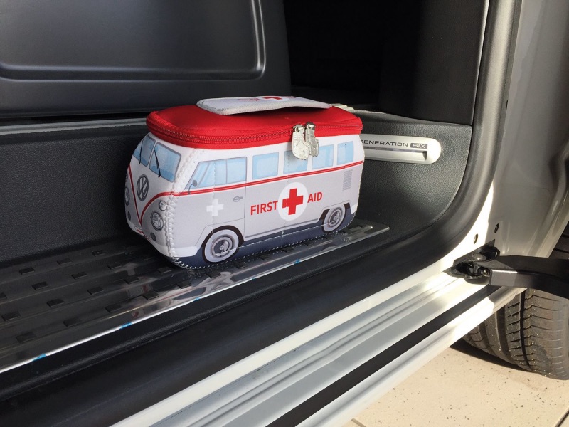 VW T1 Bulli Bus 3D Neopren Pouzdro - První pomoc (včetně autolékárničky)