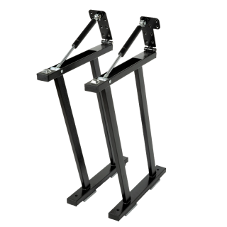 Konzoly 51 cm, sklopná deska, plynové vzpěry